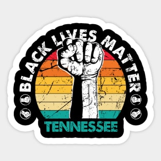 Tennessee black lives matter political protest Sticker